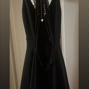 Small black short dress